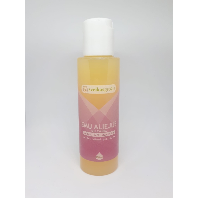 Emu aliejus su levandomis (100 ml)