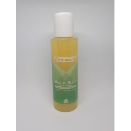 Emu aliejus su rozmarinu (100 ml)