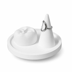 Padėkliukas, smilkalinė ir žiedo laikiklis